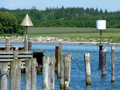 Hafeneinfahrt Wackerballig